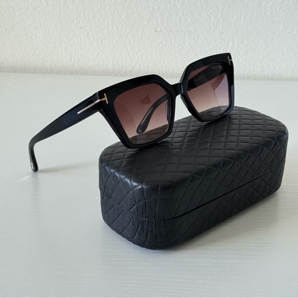 New! Tom Ford Winona TF1030 01Z Black Sunglasses, Authentic main image 8